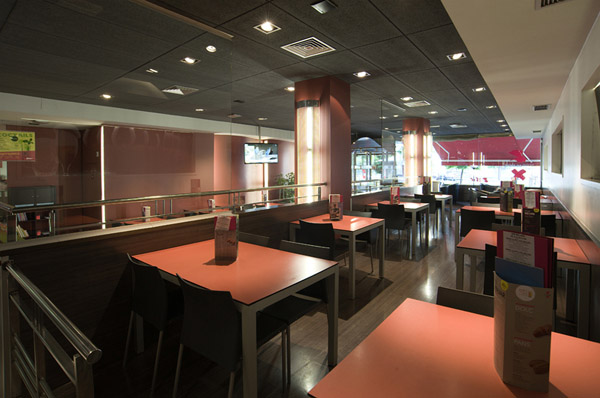Interior del Restaurant i Cafeteria de Vic Zèfir